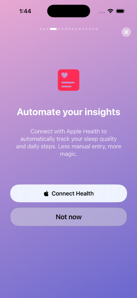 PeriPal Apple Health Integration
