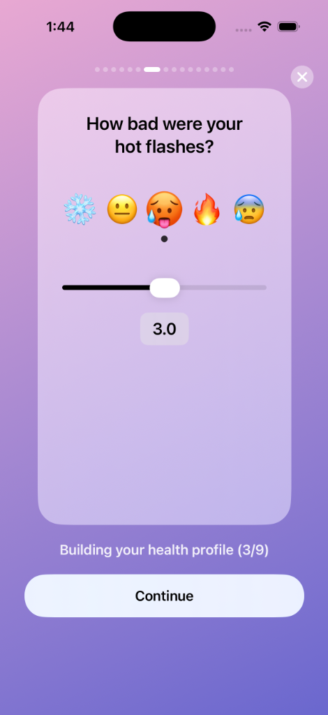 PeriPal Symptom Tracking