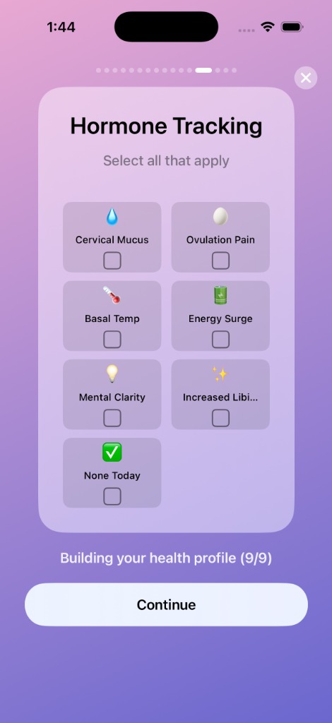 PeriPal Hormone Tracking