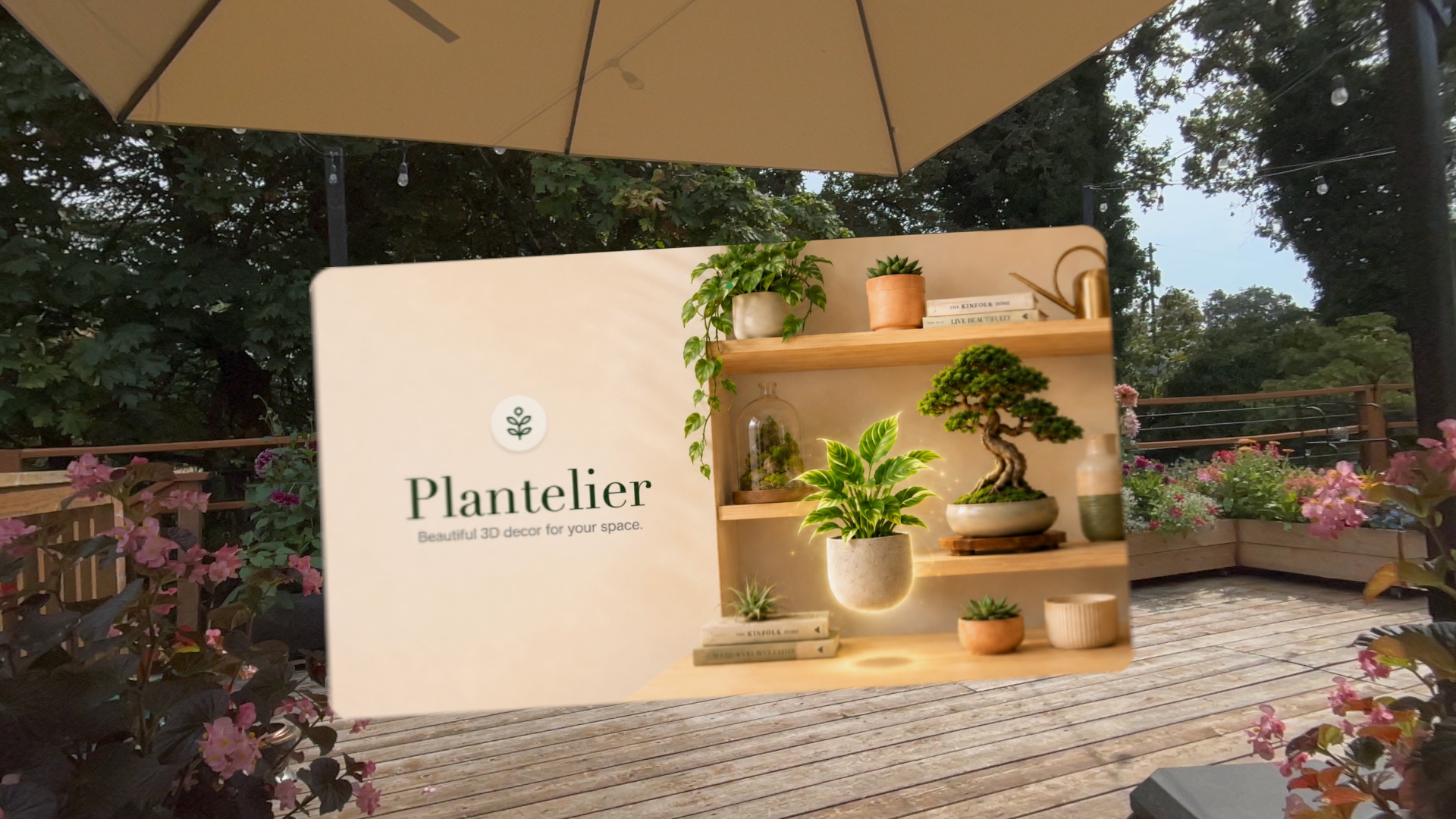 Étagère Plantelier