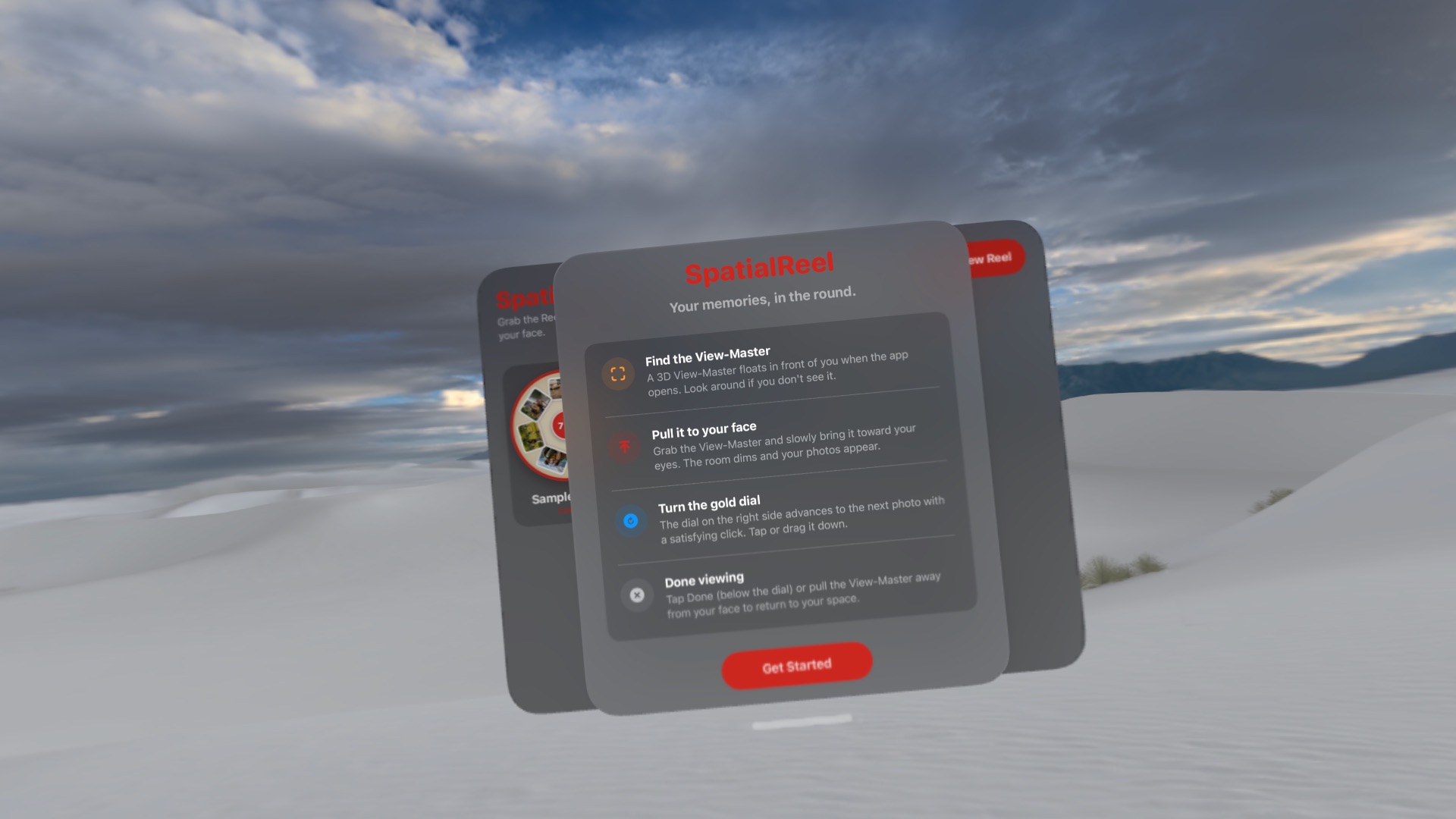 Spatial Reel Viewer