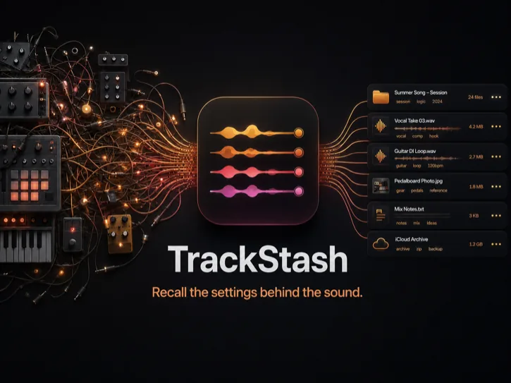 The Track Stash session library