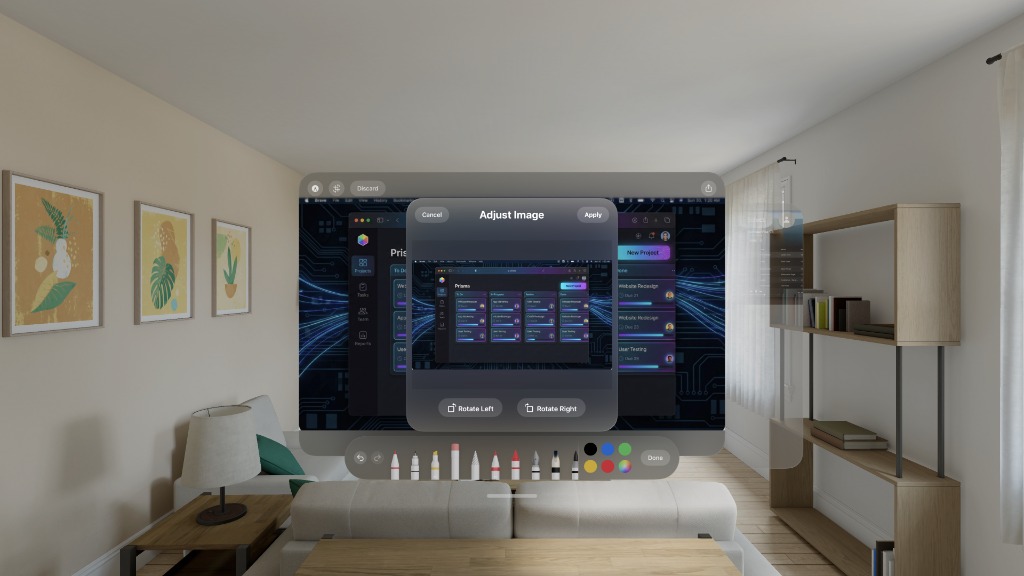 VisionMark Adjustments